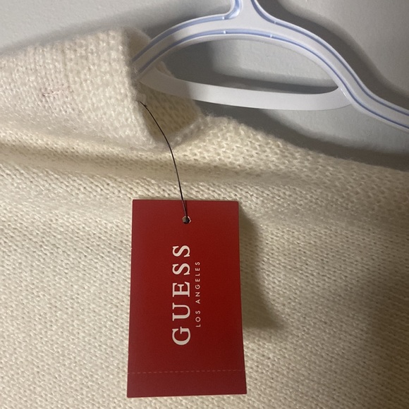 GUESS - Women’s Batwing Knit Sweater - Off White - Size US XS - Picture 2 of 5